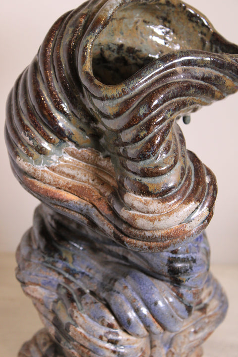 Abstract Sculptural Studio Pottery Form