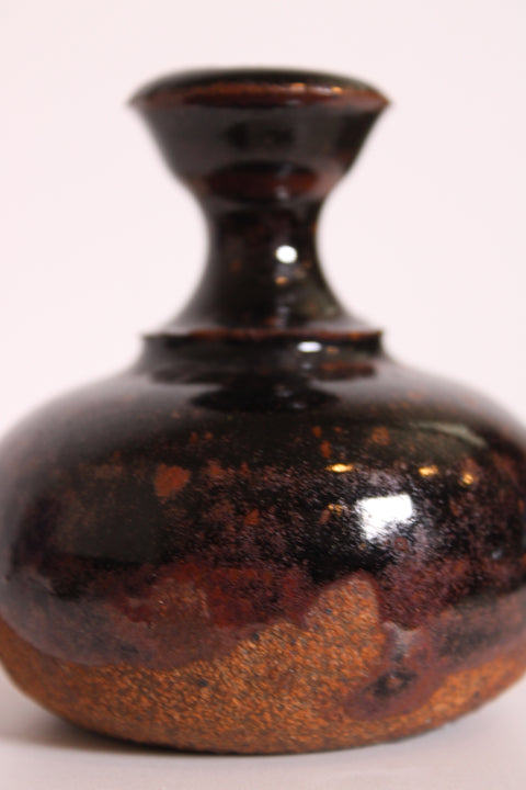 Small Signed Studio Pottery Vessel | Hand-Thrown Ceramic