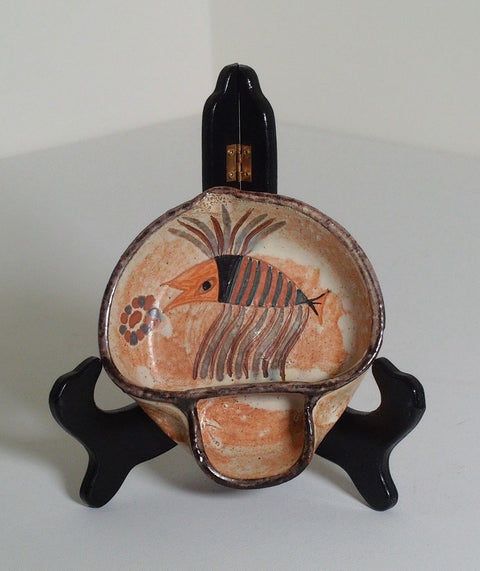 Vintage Ceramicarte Cascais Portugal Fish Bowl Hand Painted Portuguese Pottery