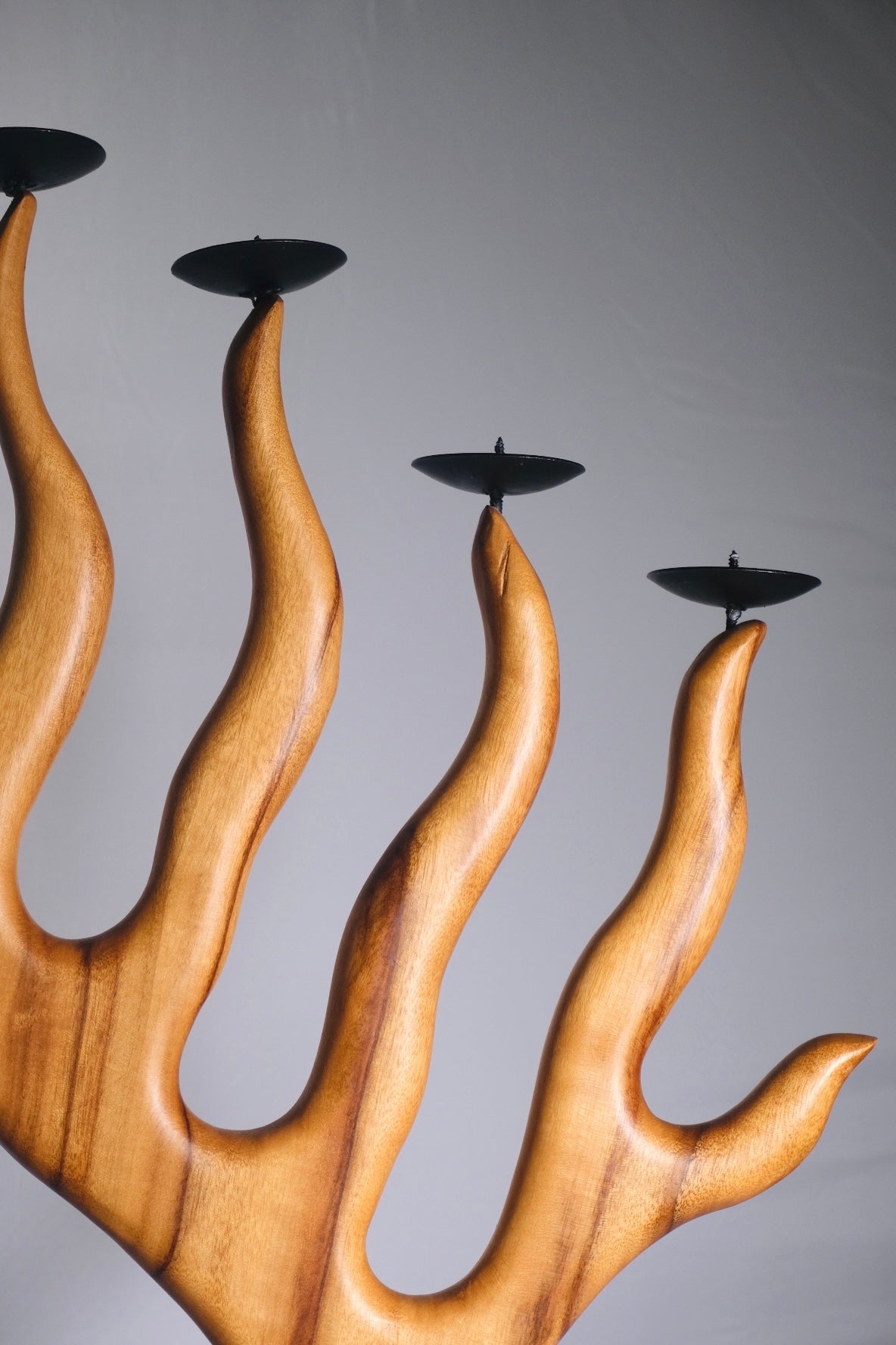 Wooden Candelabra (Vintage)