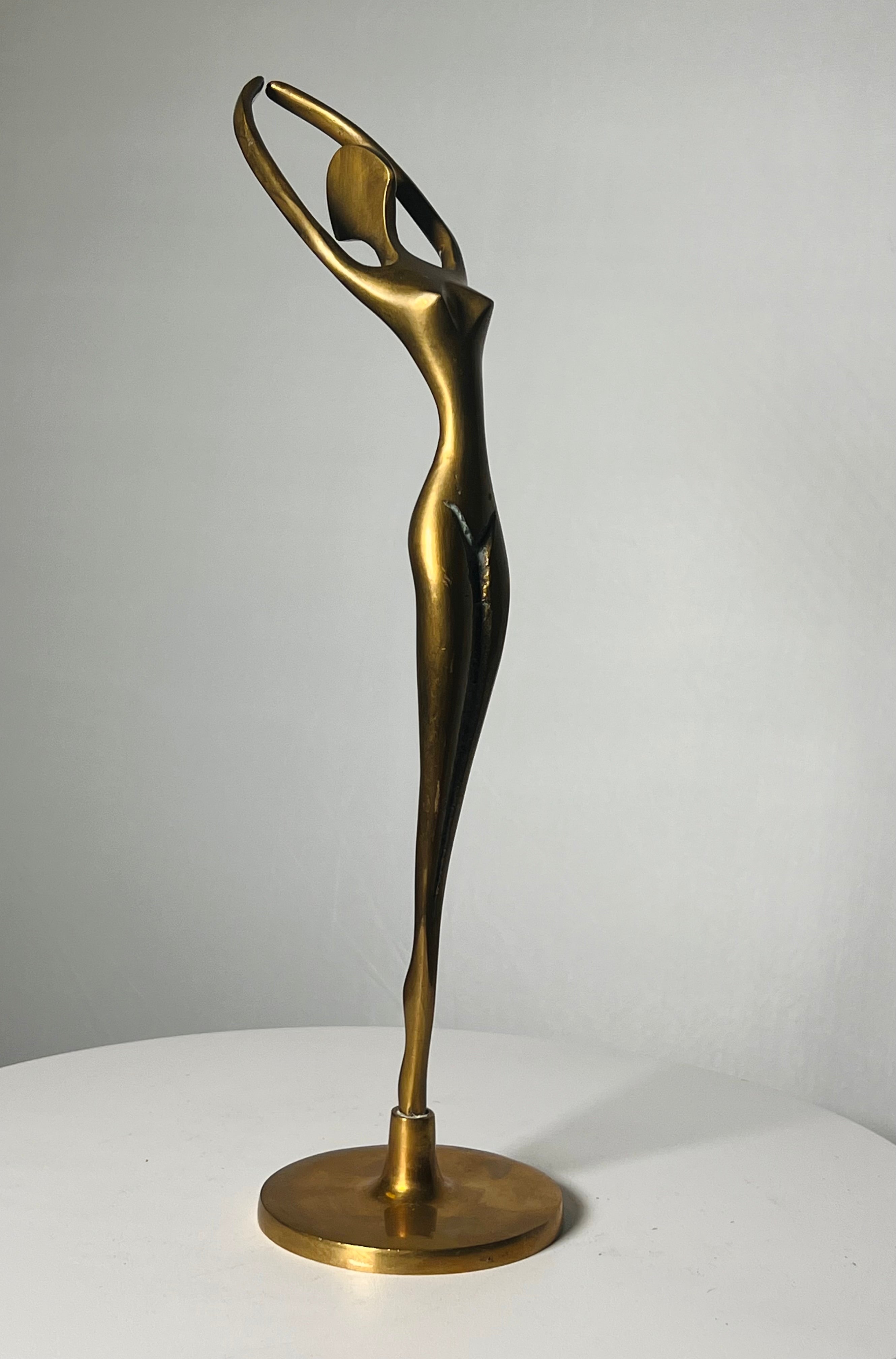 Vintage 1970s Brass Ballerina Sculptures (Set or Individuals) (Vintage)
