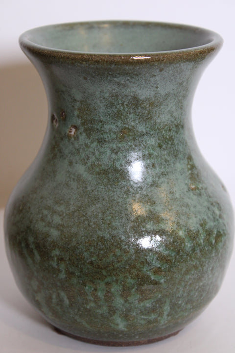 Signed Sandy Studio Pottery Vase | Handmade Ceramic Art