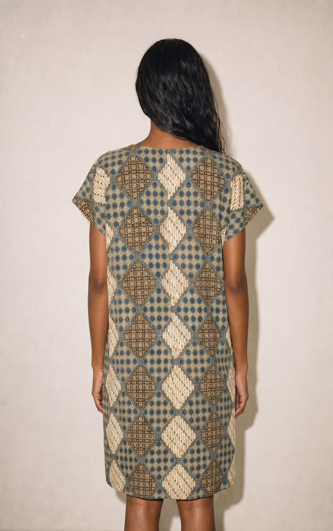 Vintage African Print Tunic