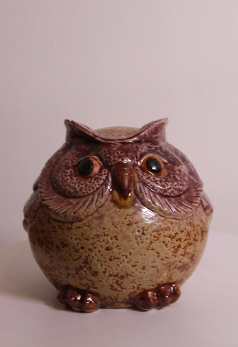 Vintage Ceramic Owl Figure