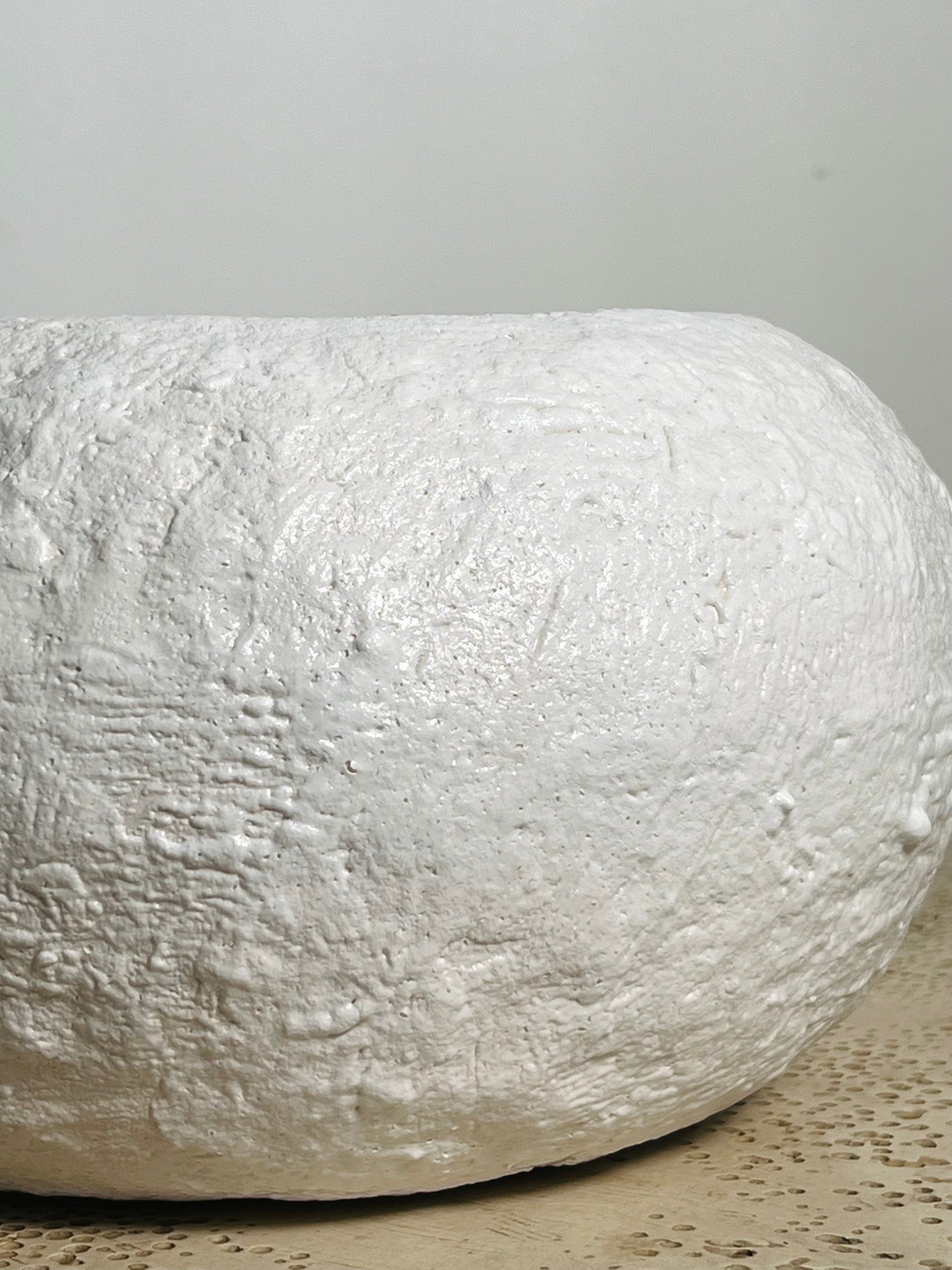 White Textured Studio Bowl (Vintage)