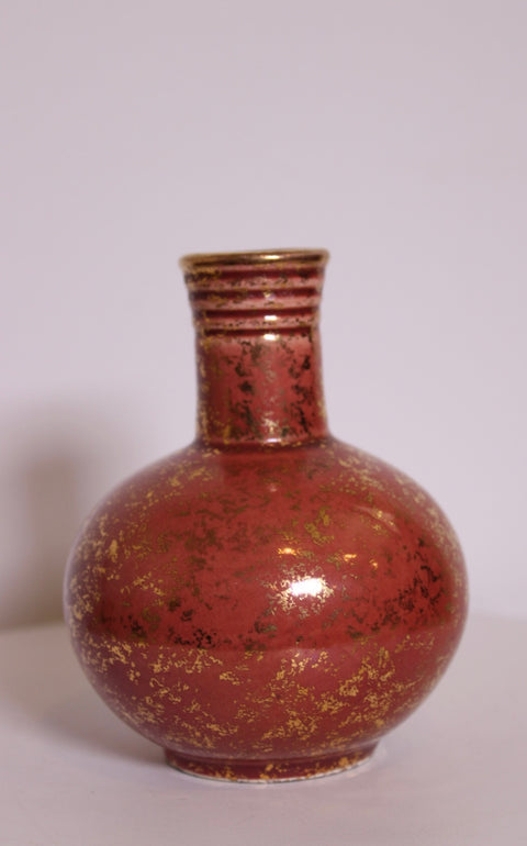 Copper Luster Bottle Vase