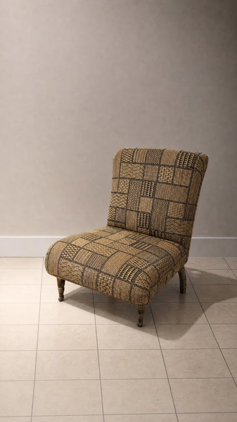 Armless Vintage Slipper Chairs