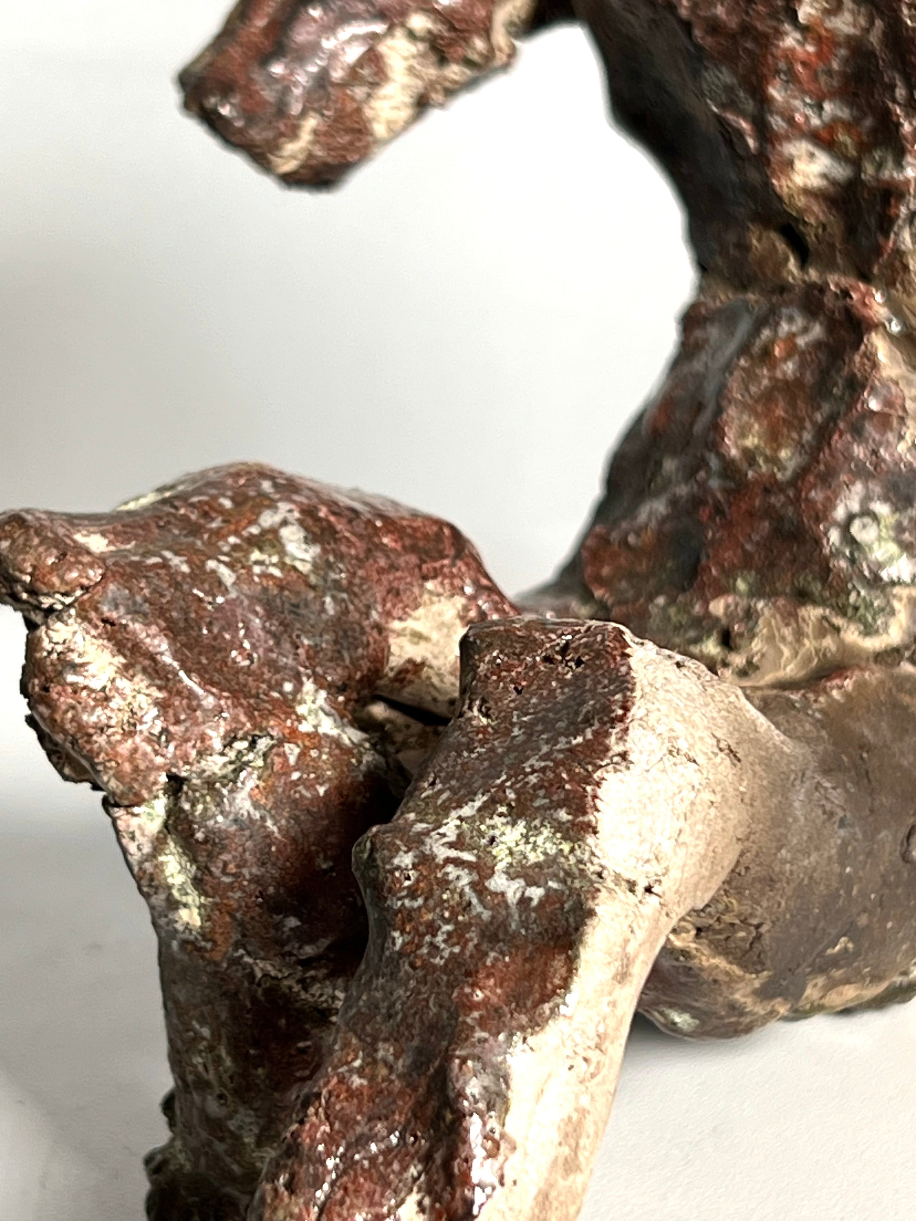 Mini Man Sculpted Clay Man (Vintage)