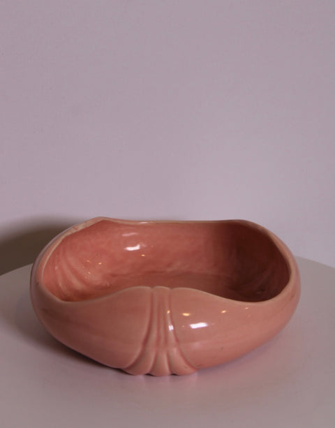 Blush Organic Low Ceramic Vessel