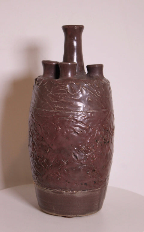 Brutalist Multi Neck Studio Vessel Marked