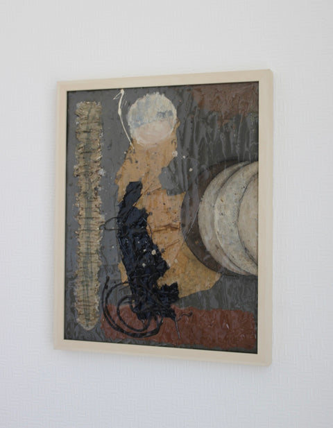 Angela Dickerson Nocturne Vessel Study Original Framed Artwork