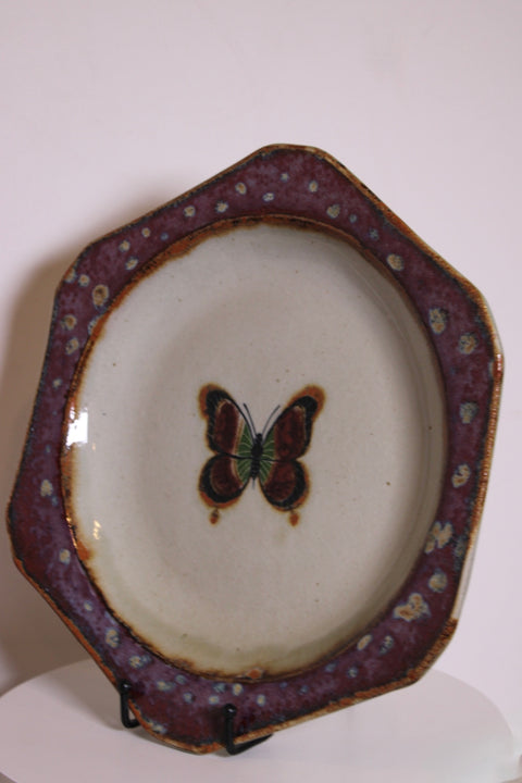 Butterfly Garden Decorative Plate