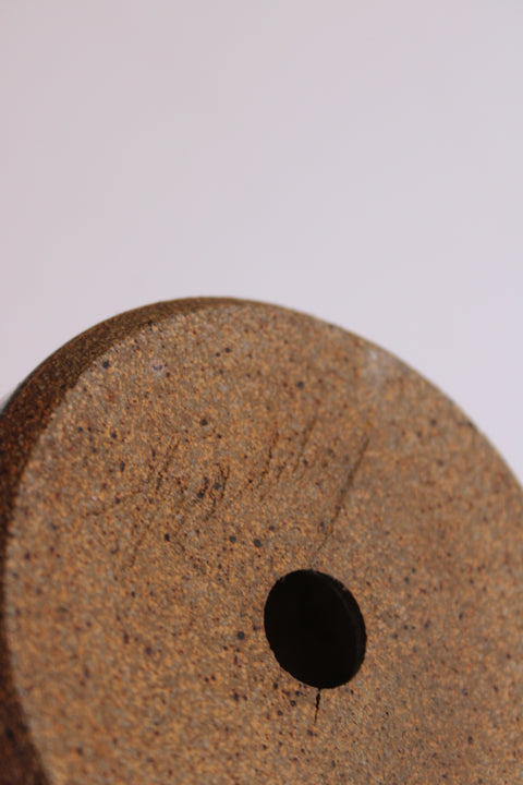 Signed Mid-Century Studio Pottery Stoneware Vessel