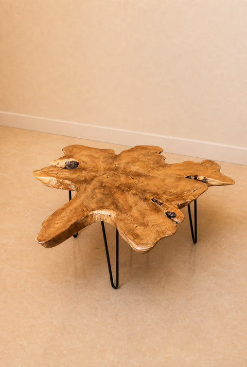Live Wood Edge Coffee Table