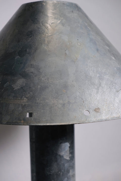 “Ron Rezek” Vintage Zinc Table Lamp