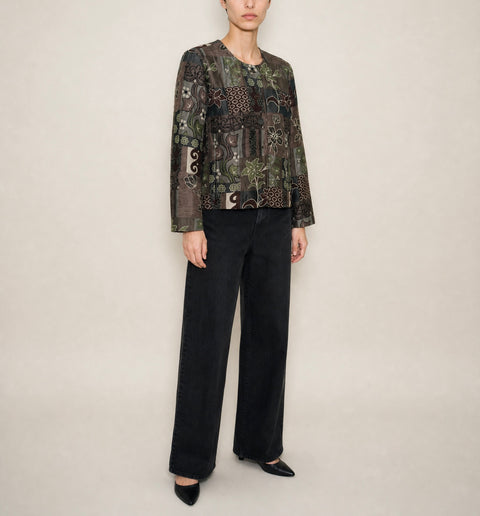 Preswick & Moore Patchwork Floral Jacket