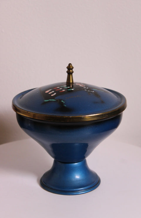 Satsuma Style Floral Vase