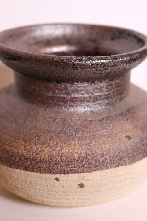 Rustic Earthenware Studio Vessel
