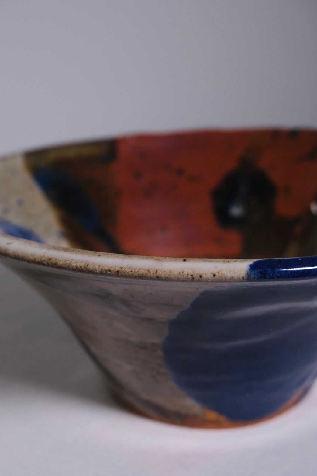 Blue Studio Ceramic Bowl (Vintage)