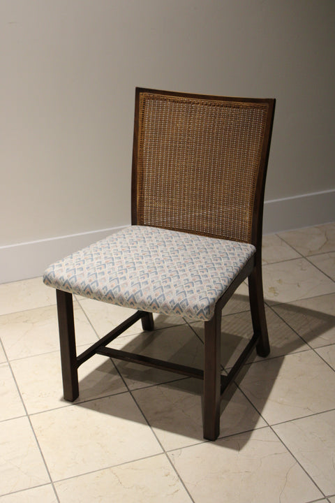 Vintage Cane-Back Dining Chairs – Set of 6