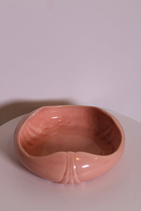 Blush Organic Low Ceramic Vessel