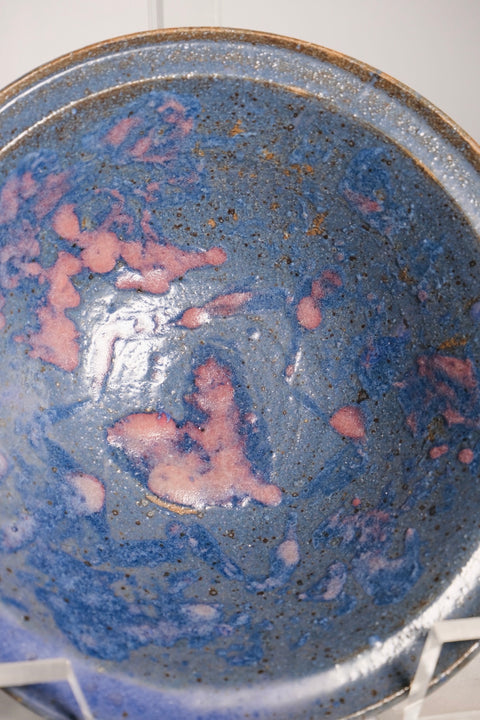 Vintage Blue / Pink Studio Bowl