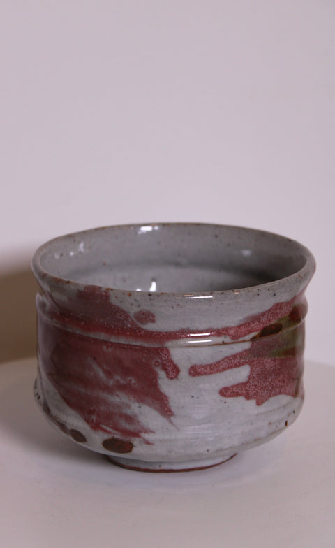 Shino Glazed Studio Pottery Bowl | Hand-Thrown Ceramic