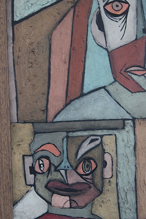 Angela Dickerson Four Witnesses Original Framed Artwork