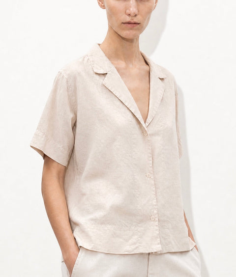Everlane Linen Short Sleeve Button-Up