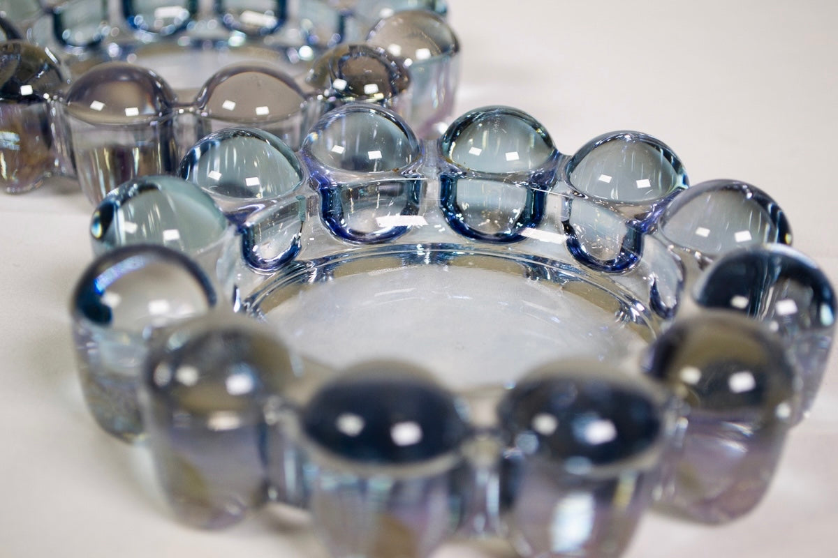 Bubble Crystal Ashtray (Pair)