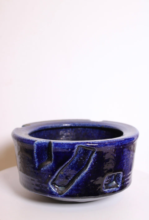 Blue Cobalt Studio Pottery Bowl
