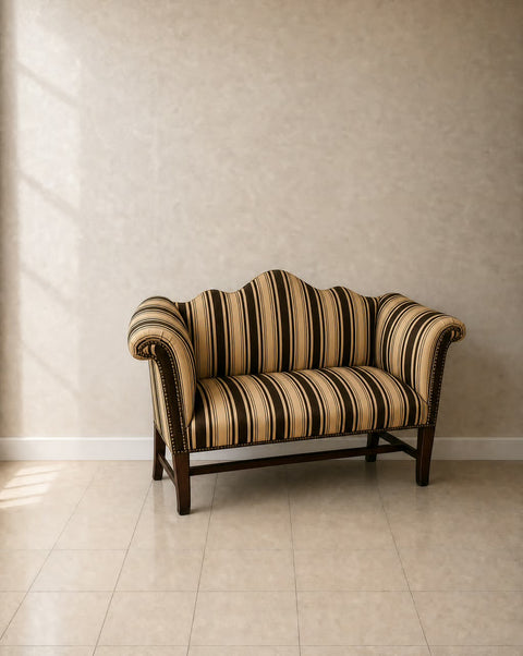 1950s Vintage Traditional Settee