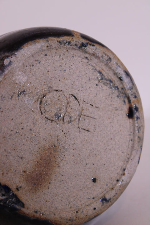 Blue Horizon Orb Studio Vase
