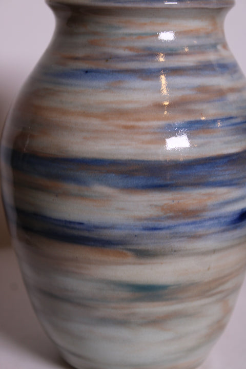 Charles Norman Signed Studio Pottery Vase | Handmade Ceramic Vessel