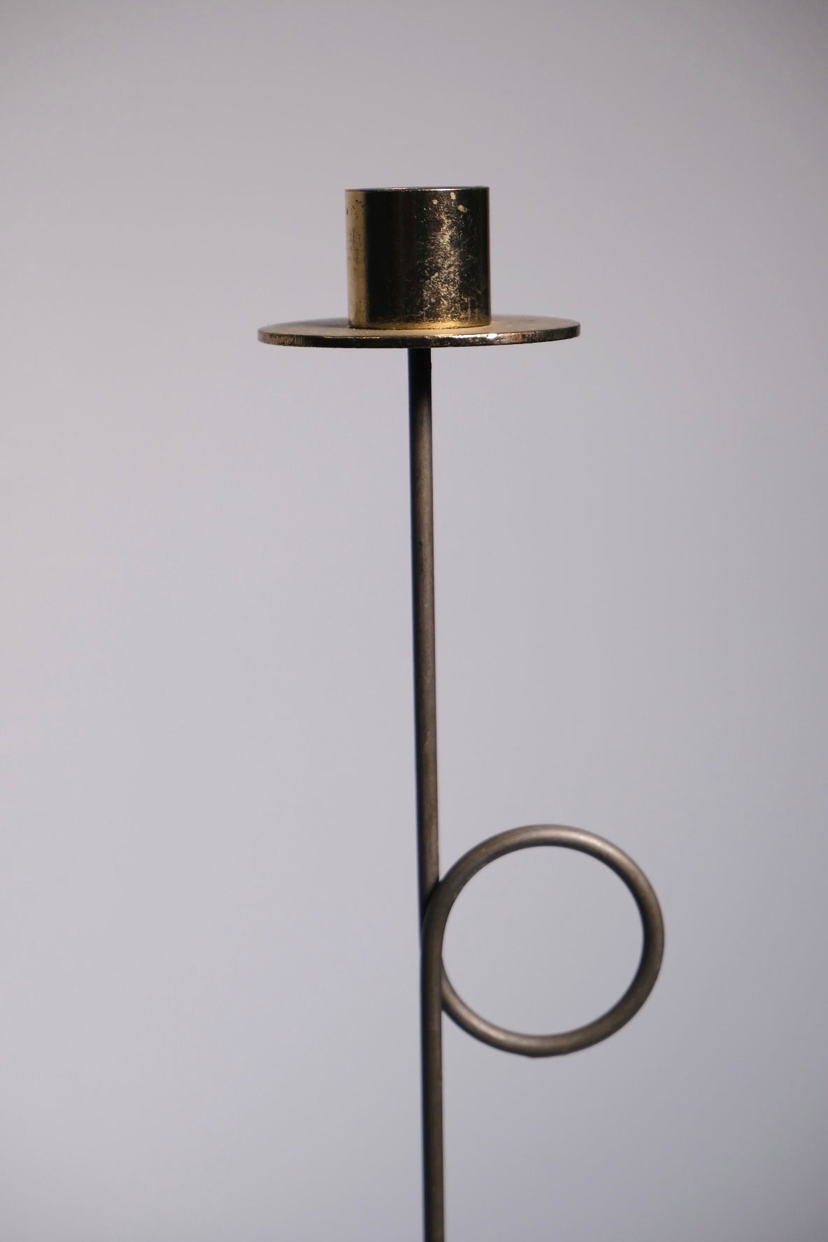 1980s IKEA Brutalist Postmodern Candlestick (Vintage)