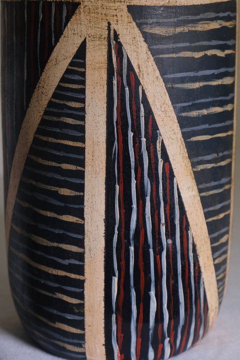 Hand Painted Tribal Vase (Amerikkka version)