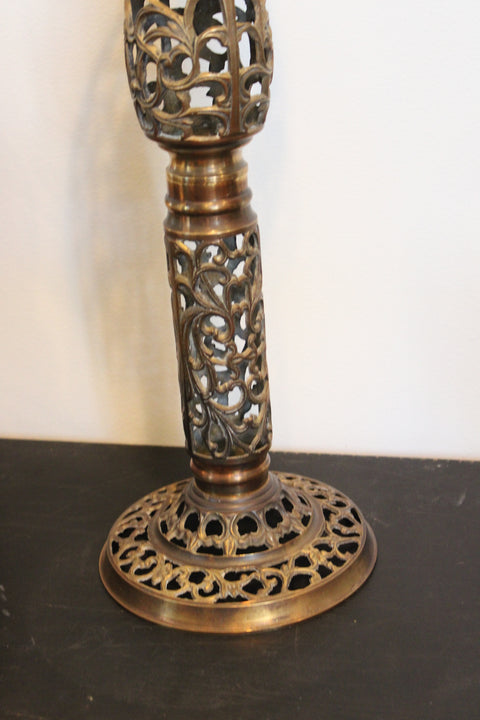 Ornate Brass Candlestick