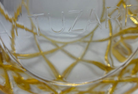 Vintage “Altuzarra” Diamond 18 KT Lattice Lowball Cocktail Glasses Old Fashioned (Set of 4)