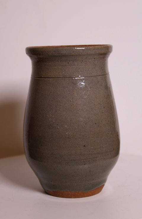 Gray Green Studio Pottery Bowl