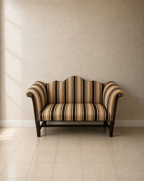 1950s Vintage Traditional Settee