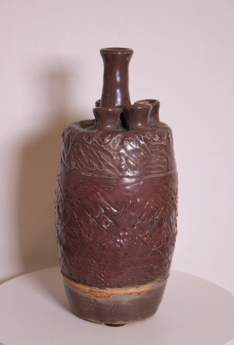 Brutalist Multi Neck Studio Vessel Marked