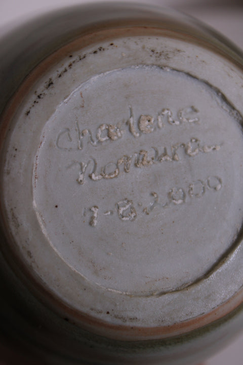 Charles Norman Signed Studio Pottery Vase | Handmade Ceramic Vessel