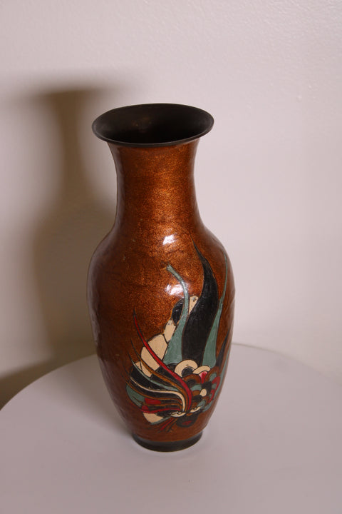 Copper Glaze Art Vase
