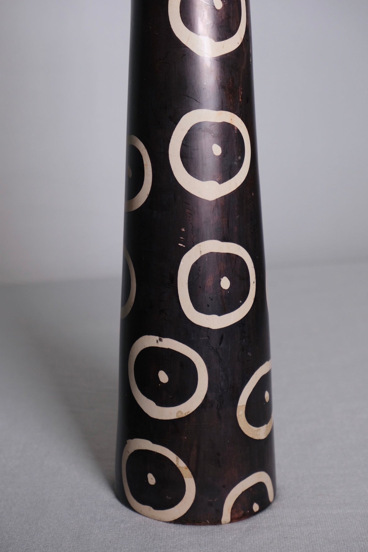 1980s Kenyan Hand-Craved Soapstone Vase (Vintage)