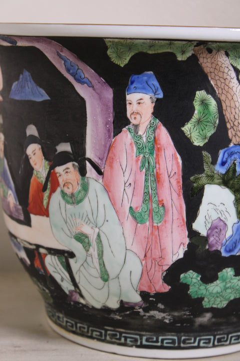 Vintage The Shejonic Collection Figural Porcelain Bowl