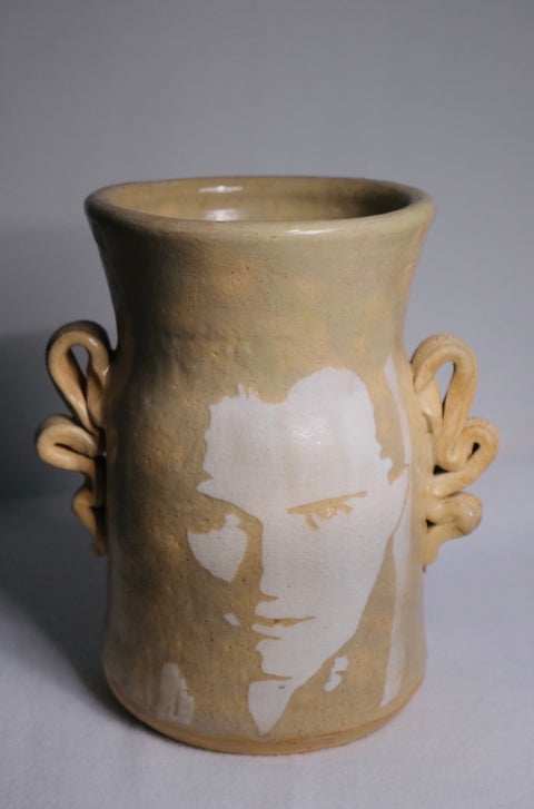 Vintage Portrait Planter Studio Vase