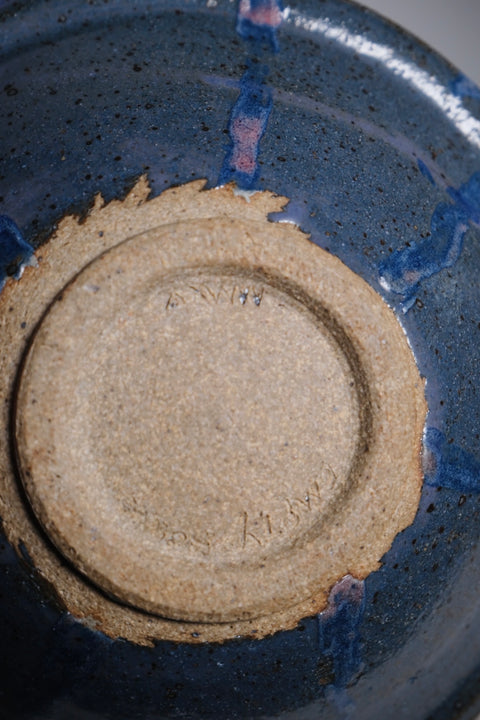 Vintage Blue / Pink Studio Bowl