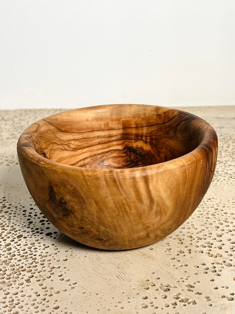 Tunisian Olive Wood Bowl