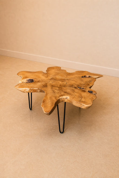 Live Wood Edge Coffee Table
