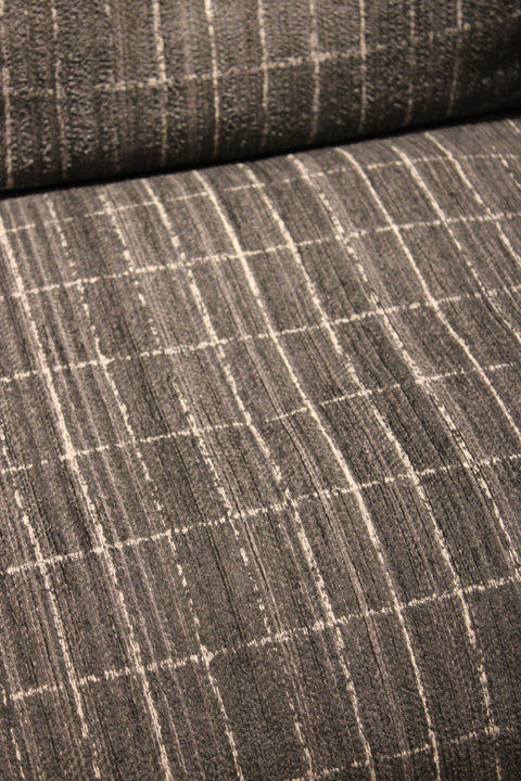 Vintage Club Lounge Chairs in Ralph Lauren Fabric | Pair of Reupholstered Armchairs